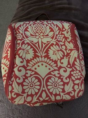 EUC Amy Butler for Kalencom Traveler hanging Toiletry Kit and jewelry travel bag